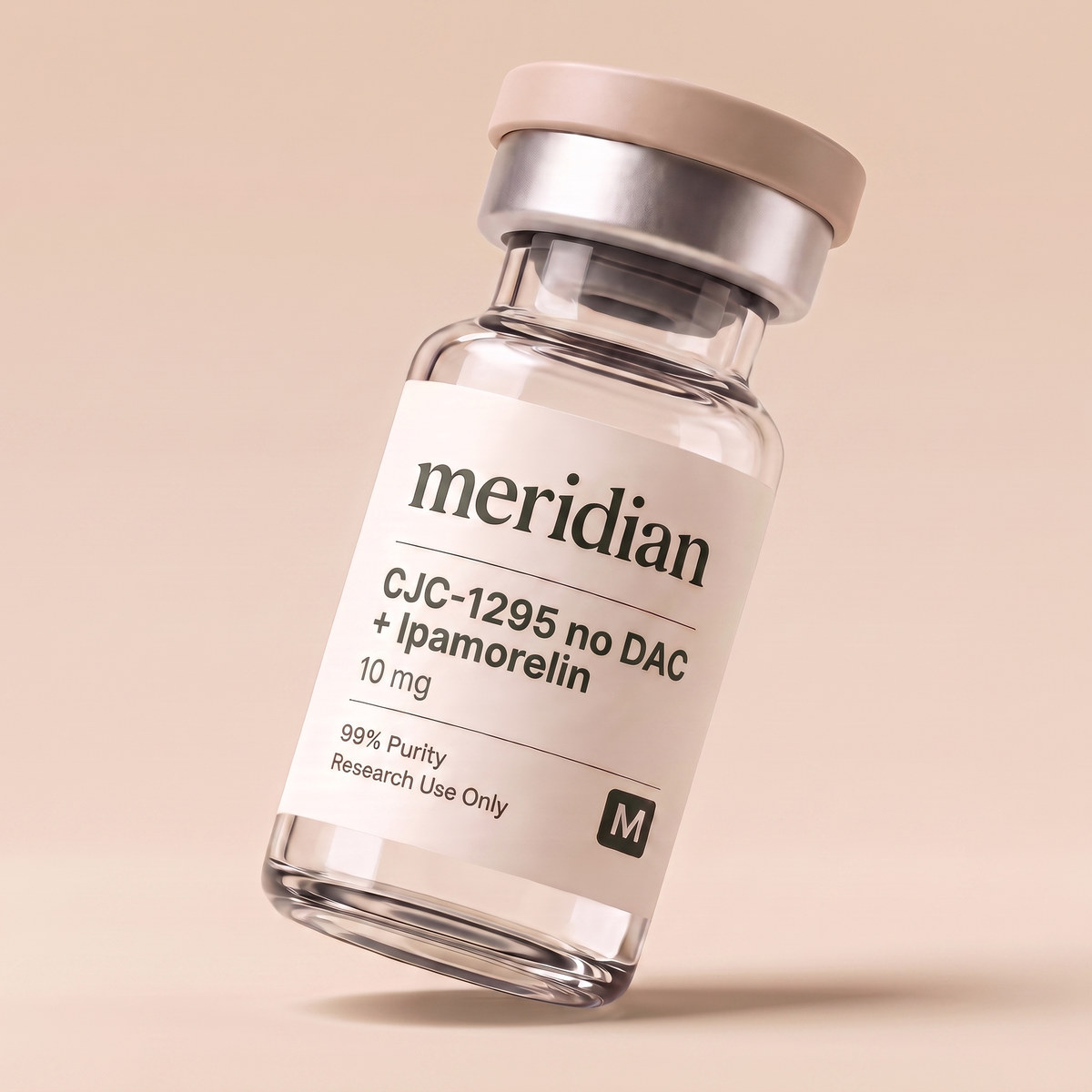 CJC-1295 no DAC + Ipamorelin research vial