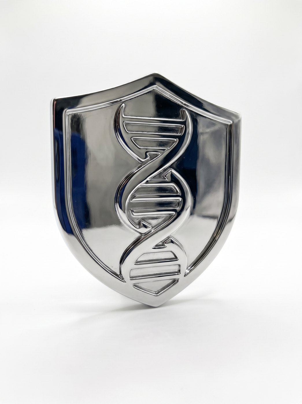 SECOND &middot; THE BADGE &middot; CAST IN CHROME