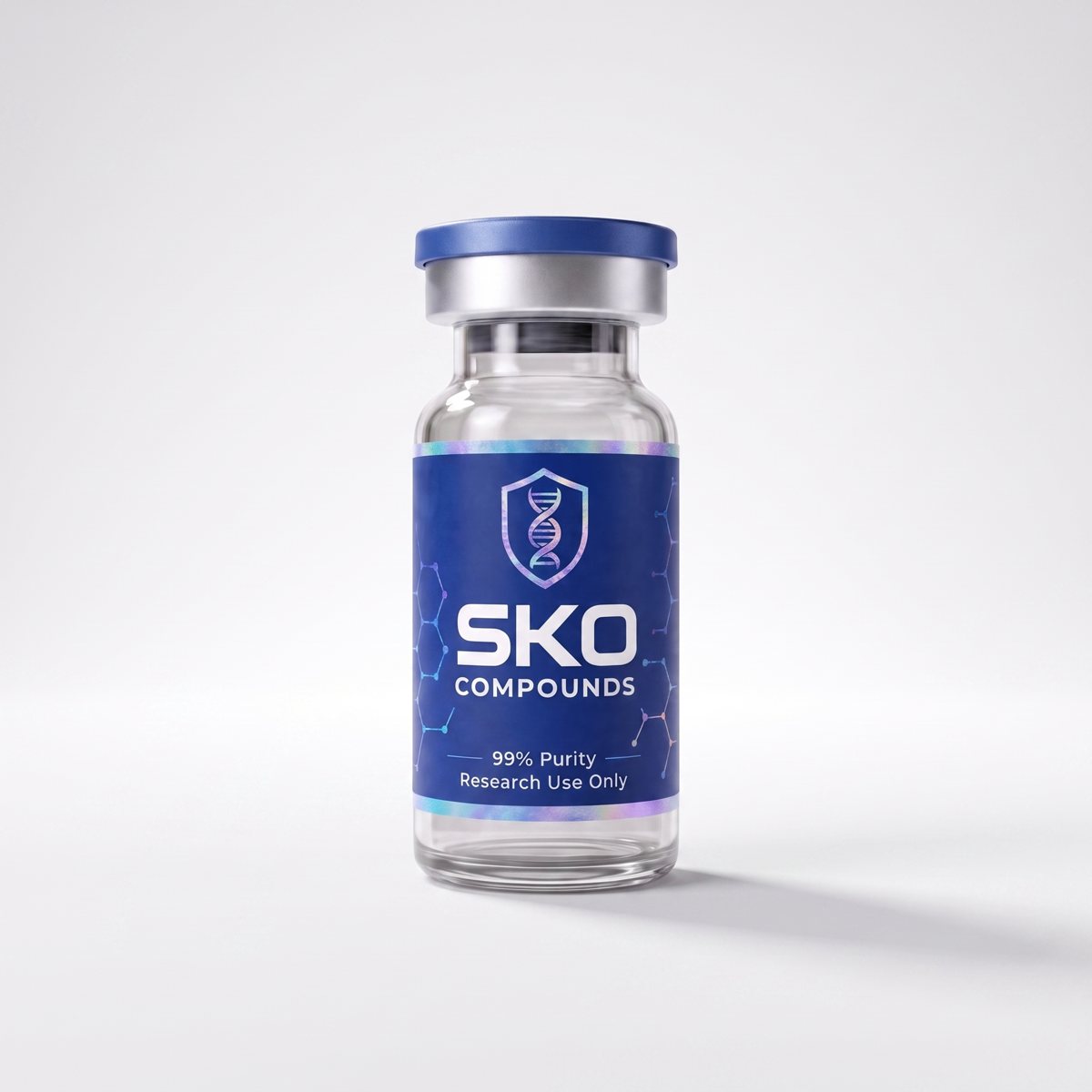 THE VIAL ON WHITE