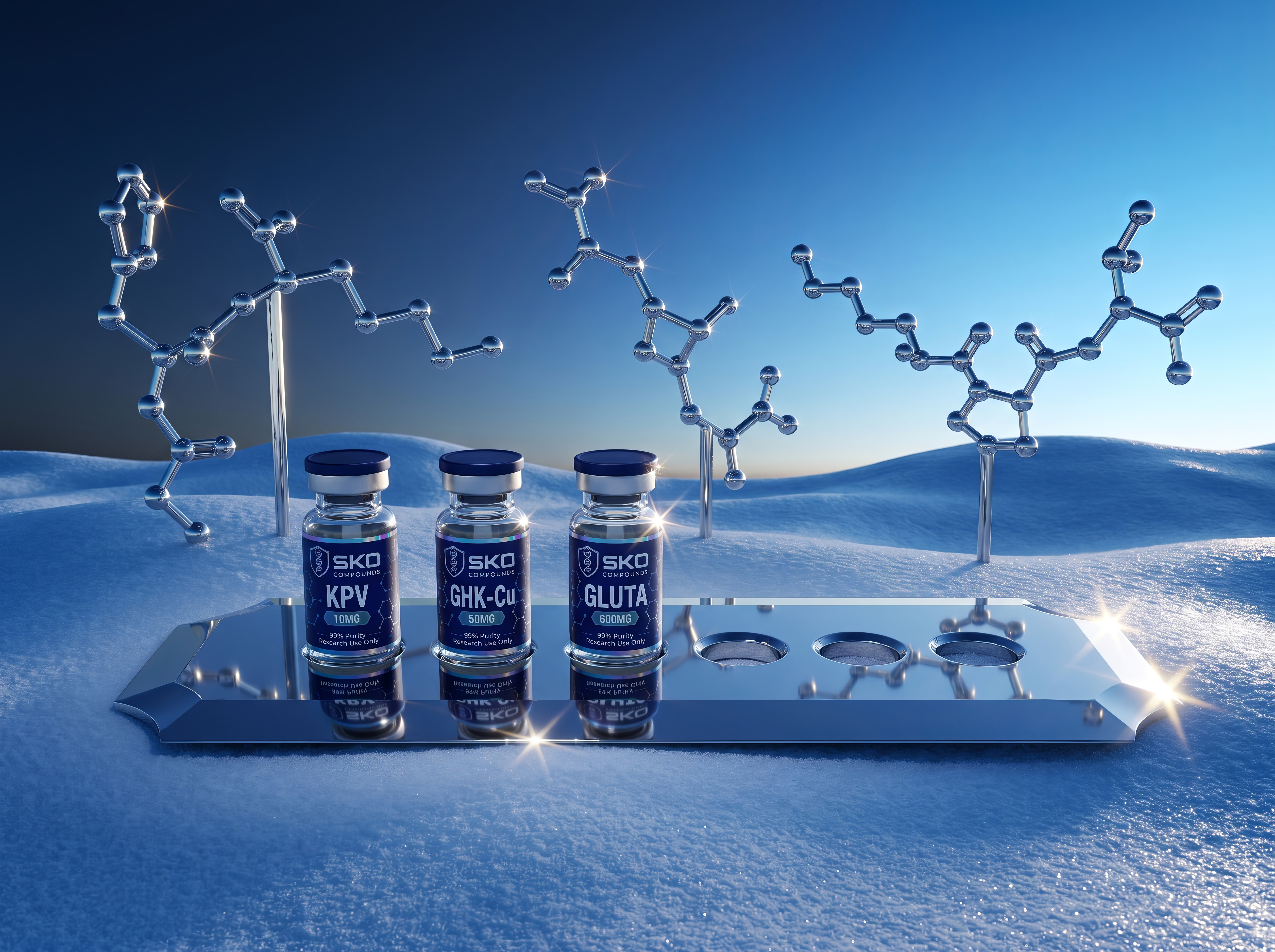 KPV · GHK-Cu · Glutathione